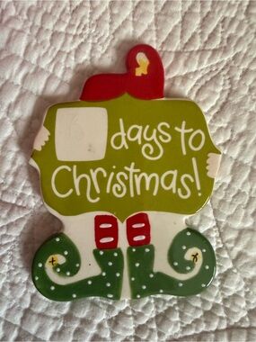 Happy Everything Holiday Elf 'Days to Christmas' Countdown mini attachment